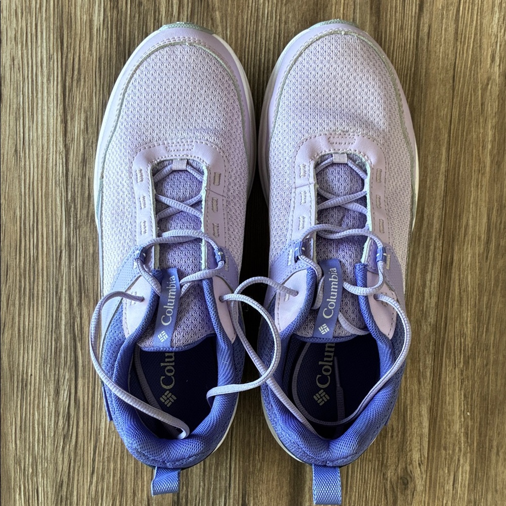 Columbia Kids Sneakers in Lavender and Gray